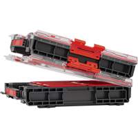 Organisateur moyen avec bacs Arx, 10-3/10" x 14-3/10" x 3", Noir Sécurité Médic