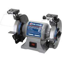Bench Grinder with LED Lights, 6" Wheel Diameter, 3450 RPM Sécurité Médic