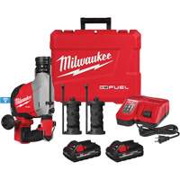 Marteau rotatif &agrave; la verticale FUEL avec extracteur de poussi&egrave;re int&eacute;gr&eacute;, 18 V, 5/8", 1310 tr/min Sécurité Médic