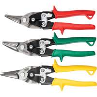 MetalMaster&reg; 3-Piece Compound Action Aviation Snip Set Sécurité Médic