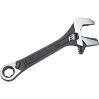 11-Piece Pass-Thru X6 Adjustable Wrench & Spline Socket Set, 13" L, 2-27/50" Max Width, Black Phosphate Sécurité Médic