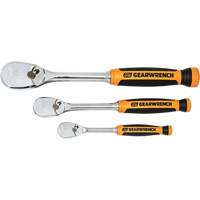 90-Tooth Dual Material Teardrop Ratchet Set Sécurité Médic