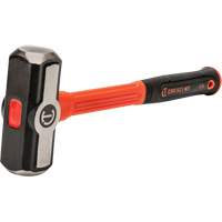 Fiberglass Engineer Hammer, 4 lbs Head Weight, 14" L Sécurité Médic