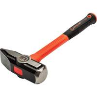 Fiberglass Blacksmith Hammer, 4 lbs Head Weight, 14" L Sécurité Médic