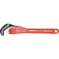 Cl&eacute; pour tuyau en acier auto-ajustable, Cap des m&acirc;choires 2-1/2", Longueur 16", Fini Rev&ecirc;tement en poudre, Prise Non-ergonomique Sécurité Médic