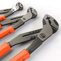 Z2 K9 Straight Jaw Dipped Handle Tongue & Groove Plier Set, 3 Pieces Sécurité Médic