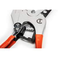Coupe tuyau en PVC &agrave; rochet avec prises tremp&eacute;es, Capacit&eacute; de 1/4"- 2-3/8" Sécurité Médic