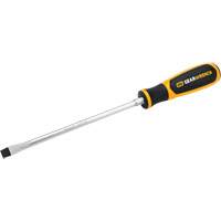 Slotted Dual Material Screwdriver, 3/8", 13-1/10" L, Plastic Handle Sécurité Médic