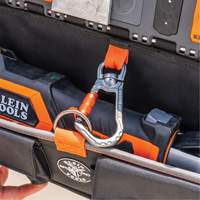 Bucket Work CentreS-Hook Large Pouch Module, Nylon, 3 Pockets, Black/Orange Sécurité Médic