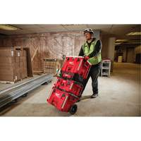 Boîte &agrave; outils sur roues PACKOUT, 18" x 22" x 19-1/2", Noir/Rouge Sécurité Médic