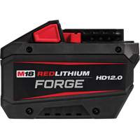 M18 REDLITHIUM FORGE HD12.0 Battery Pack, Lithium-Ion, 18 V Sécurité Médic