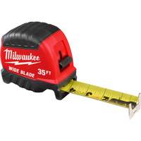 Wide Blade Tape Measure, 1-3/8" x 35' Sécurité Médic