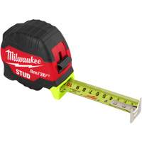 Stud Tape Measure, 1-5/16" x 26' Sécurité Médic