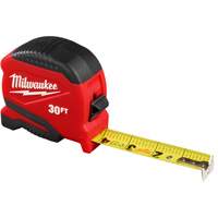 Compact Tape Measure, 1" x 30' Sécurité Médic