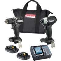 LXT Brushless Sub-Compact 2-Tool Combo Kit, Lithium-Ion, 18 V Sécurité Médic