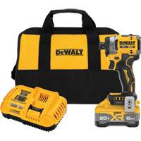 Visseuse &agrave; choc &agrave; couple &eacute;lev&eacute; sans fil sans balai &agrave; 3 vitesses MAX* XR avec XR POWERPACK, 20 V, Mandrin 1/4" Sécurité Médic