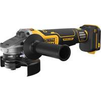 MAX* XR&reg; Brushless Cordless Variable Speed Paddle Switch Grinder (Tool Only), 4-1/2" - 5" Wheel, 20 V Sécurité Médic