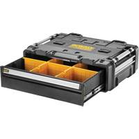 Tiroir 2.0 DXL TOUGHSYSTEM, 30" x 21-13/20" x 9-17/20", Noir/Jaune Sécurité Médic