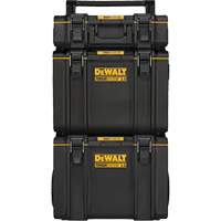 Syst&egrave;me de rangement sur roues TOUGHSYSTEM 2.0, 24" x 20-2/5" x 34-1/2", Noir/Jaune Sécurité Médic