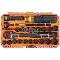 Jeu de douilles &agrave; chocs ouvertes essentielles KNECT, 28 Mcx, Chocs, Prise de 3/8" Sécurité Médic