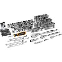 Jeu d'outils manuels pour m&eacute;canicien 90T SAE/MM avec prises 1/4", 3/8” & 1/2" Sécurité Médic