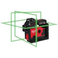 M12 Green 360° 3-Plane Laser with Automatic Alignment & Receiver Sécurité Médic