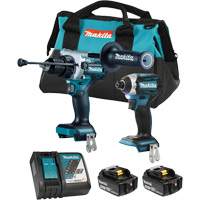 LXT Brushless 2 Tool Combo Kit, Lithium-Ion, 18 V Sécurité Médic