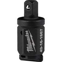 Adaptateur d'enclume pour cl&eacute; &agrave; rochet polygonale INSIDER, Prise 1/4", Douille 1/4", 0,55" lo, Sph&eacute;rique Sécurité Médic