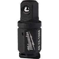 Adaptateur d'enclume pour cl&eacute; &agrave; rochet polygonale INSIDER, Prise 3/8", Douille 3/8", 0,63" lo, Sph&eacute;rique Sécurité Médic