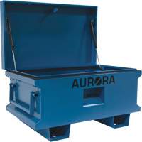 Jobsite Tool Box, 33" x 20-3/10" x 18-3/10", Steel, Blue Sécurité Médic