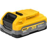 XR POWERSTACK Battery, Lithium-Ion, 20 V, 3.5 Ah Sécurité Médic