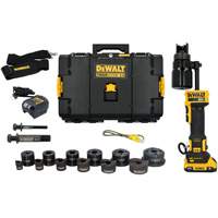 Hydraulic Knockout Tool Kit with 1/2'' - 2'' Punches & Dies Sécurité Médic
