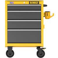 Heavy-Duty Rolling Tool Chest, 4 Drawers, 26" W x Yellow Sécurité Médic