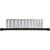 12-Point Deep Well Metric Socket Set, 12 Pcs, 3/8" Drive Size, Deep Sécurité Médic