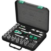 Jeu de cliquets rapides Zyklop 8100 SB 2, 43 Mcx, Prise de 3/8" Sécurité Médic