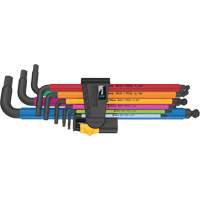 950/9 Hex-Plus Multicolour L-Key Set, 9 Pcs., Imperial Sécurité Médic