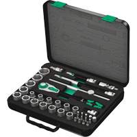 Jeu de cliquets rapides Zyklop 8100 SC 2, 37 Mcx, Prise de 3/8" Sécurité Médic