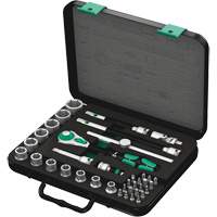 Jeu de cliquets rapides Zyklop 8100 SB 4, 38 Mcx, Prise de 3/8" Sécurité Médic