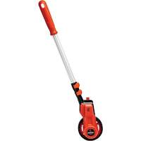Roue de mesure &agrave; axe central SAE , 4"/10,16 cm, Gamme de 3047,97 m, Pouces/pieds Sécurité Médic