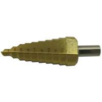 Foret &agrave; 11 &eacute;tages super premi&egrave;re qualit&eacute; JET-KUT, 1/4" - 1-3/8", Incr&eacute;ments de 7/8"/1"/1/4"/1-3/8"/1-1/8"/1-1/4"/13/16"/25/64"/35/64"/11/16"/1-7/32", Acier Sécurité Médic