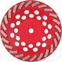 DIAMOND MAX Turbo 24-Segment Diamond Cup Wheel Sécurité Médic