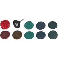 10-Piece 2" Quick Change Disc Kit Sécurité Médic