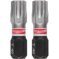SHOCKWAVE Impact Duty Insert Bits, Torx, T-40 Sécurité Médic