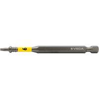 Embout pour outils &eacute;lectriques Impactech, Fente, Embout 6F-8R, Prise 1/4", Longueur 3-1/2" Sécurité Médic