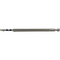 Embout pour outils &eacute;lectriques Impactech, Fente, Embout 8F-10R, Prise 1/4", Longueur 3-1/2" Sécurité Médic