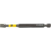 Embout pour outils &eacute;lectriques Impactech, Fente, Embout 10F-12R, Prise 1/4", Longueur 3-1/2" Sécurité Médic