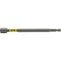 Impactech&reg; Nut Driver, 5/16" Tip, 1/4" Drive, 6" L, Magnetic Sécurité Médic