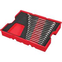 Wrench Set with Tray for PACKOUT Drawers, Combination, 15 Pieces, Metric Sécurité Médic