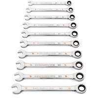 90-Tooth 12 Point Wrench Set, Ratcheting Combination, 12 Pieces, Metric Sécurité Médic