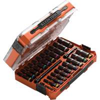 KNECT Drive Socket Set, 23 Pcs, Impact, 3/8" Drive Size, Deep Sécurité Médic